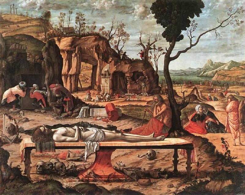 CARPACCIO, Vittore The Dead Christ sf oil painting picture